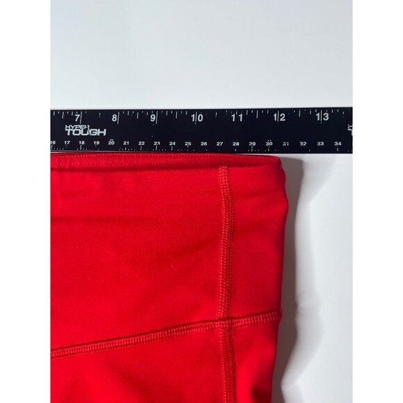 GapFit Blackout Red Cropped Leggings XS Petite Activewear - Picture 10 of 13